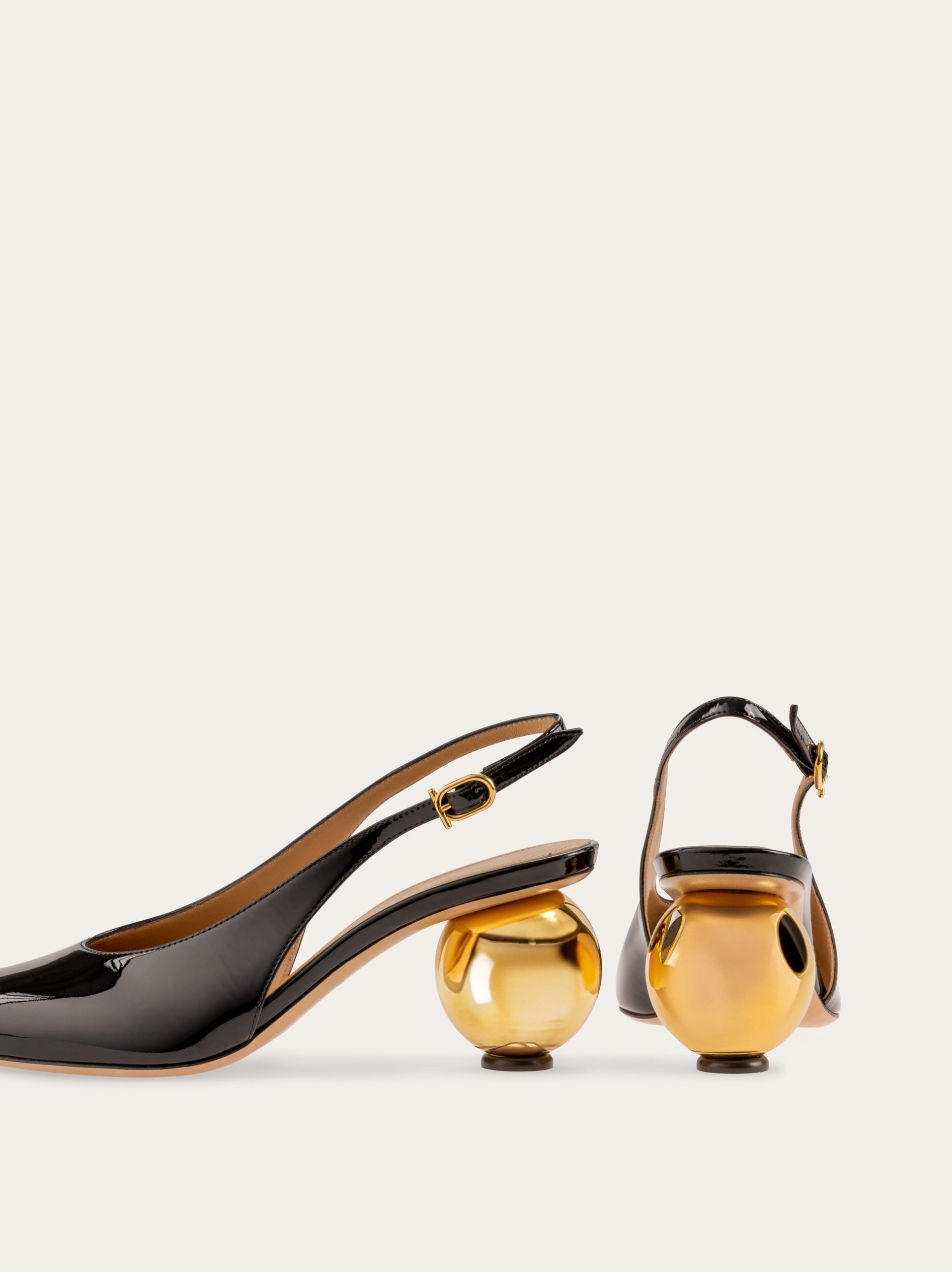 Ferragamo Spherical heel slingback pump - Image 6